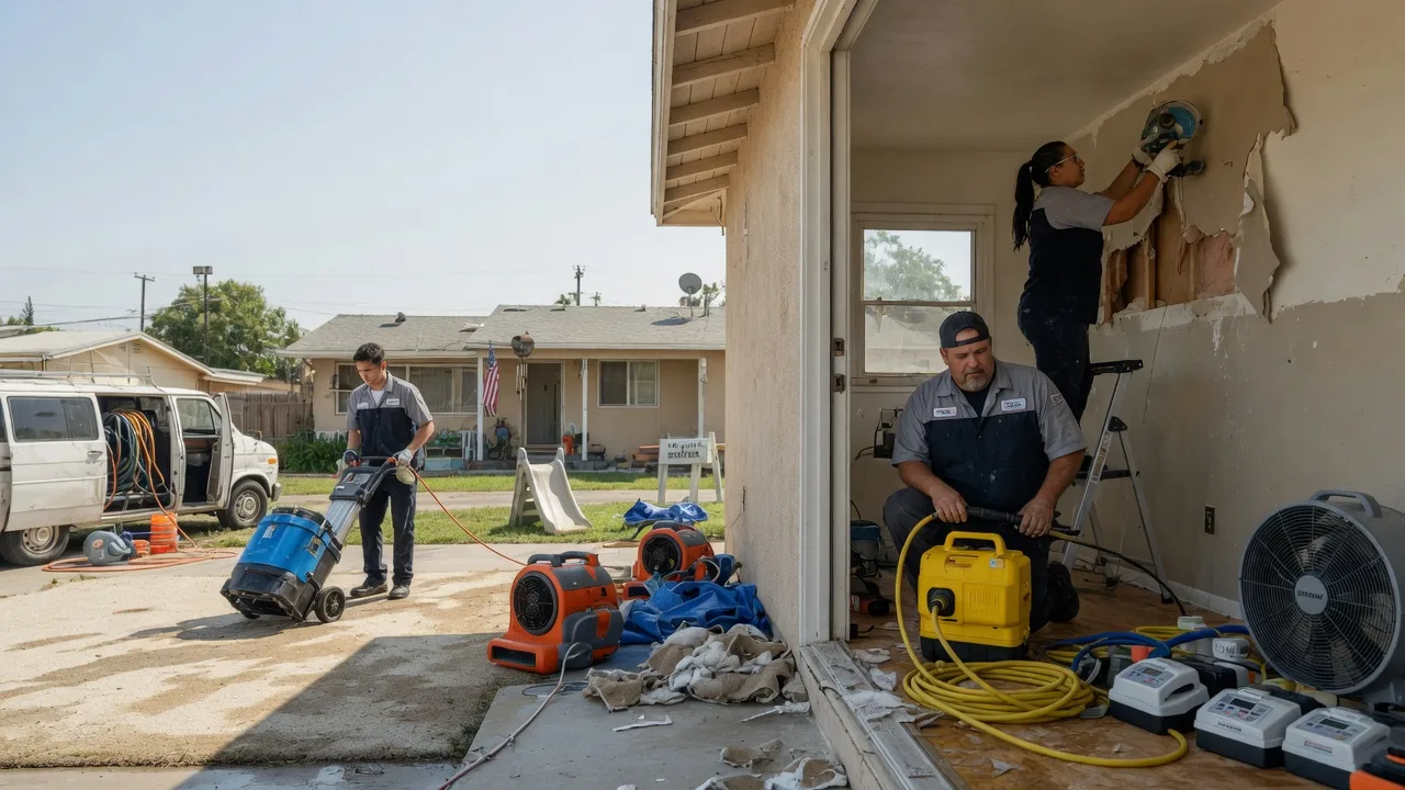 Water Damage Restoration in Bronte, TX near me